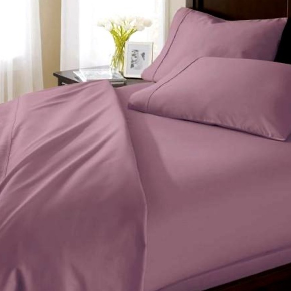 Lavender Bedding Sheet King Size Flat - Picture 1 of 3